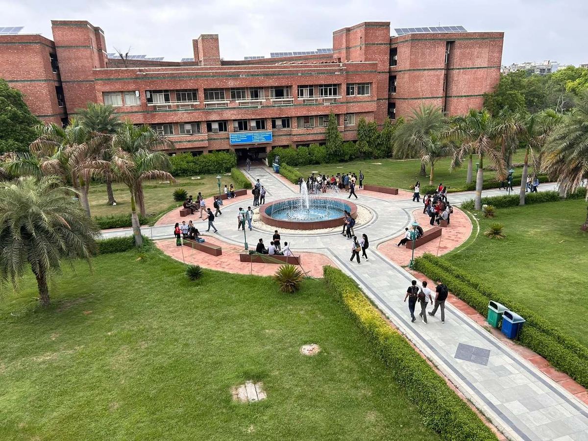 View across the NSUT campus