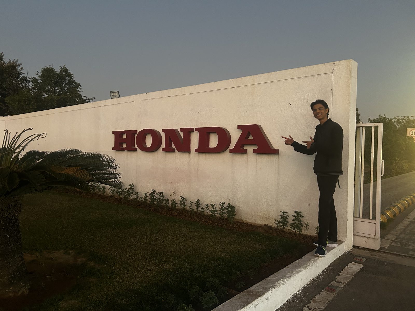 At the Honda Cars India plant in Tapukara